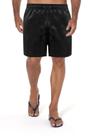 Short Praia Mauricinho Masculina Preta Com Cordão Preto