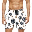 Short Praia Shorts Banho Bermuda Verão Balão Ar Cartoon Flutuante 1547 Short Praia Shorts Banho Bermuda Verão Balão Ar Cartoon Flutuante 1547