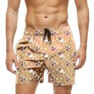 Short Praia Shorts Banho Bermuda Verão Cachorro Dog Cartoon 1719