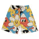 Short Praia Shorts Banho Bermuda Verão Cartoon Desenho Artes Color 47
