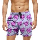 Short Praia Shorts Banho Bermuda Verão Coração Derretendo 743 Short Praia Shorts Banho Bermuda Verão Coração Derretendo 743