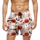 Short Praia Shorts Banho Bermuda Verão Fantasmas Morcego Abóbora Halloween 216 Short Praia Shorts Banho Bermuda Verão Fantasmas Morcego Abóbora Halloween 216