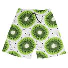Short Praia Shorts Banho Bermuda Verão Kiwi Fruta Verde Doce 553