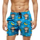 Short Praia Shorts Banho Bermuda Verão Love Peace Joy 1626