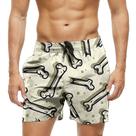 Short Praia Shorts Banho Bermuda Verão Ossos Bones Cartoon 666 Short Praia Shorts Banho Bermuda Verão Ossos Bones Cartoon 666