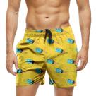 Short Praia Shorts Banho Bermuda Verão Picolé Verde Estilo 1454