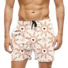Short Praia Shorts Banho Bermuda Verão Sol Arte Sun Olho 1362