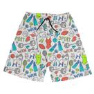Short Praia Shorts Banho Bermuda Verão Sports Gym Win Cartoon 317
