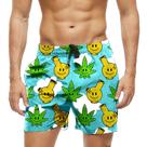 Short Praia Shorts Banho Bermuda Verão Vibes Fun Happy Cartoon 1247 Short Praia Shorts Banho Bermuda Verão Vibes Fun Happy Cartoon 1247
