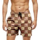 Short Praia Shorts Banho Bermuda Verão Xadrez Flores Realistic 892 Short Praia Shorts Banho Bermuda Verão Xadrez Flores Realistic 892