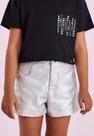 Short Prata Menina Petit Cherie