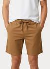 Short Reserva Elastico Estonado Ocre Marrom Short Reserva Elastico Estonado Ocre Marrom