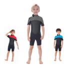 Short Roupa Borracha Neoprene Infantil Unissex Água Gelada Natação Surf