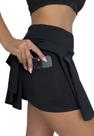 Short Saia Esportiva de Cintura Elástica com Bolsos Flor- c13 FLOR