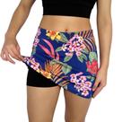 Short Saia Feminino Justo Elástico Estampas Sortidas Suplex Pp ao Plus Size