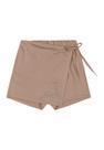 Short-Saia Juvenil com Strass Gloss