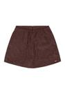 Short-Saia Juvenil em Veludo Cotelê Gloss