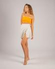 Short-saia Linho Branco Luna