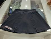 Short saia prega