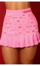 Short saia pregas mgx maria gueixa