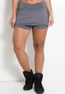 Short Saia Viés Diluxo Fitness Academia Short Saia Viés Diluxo Fitness Academia