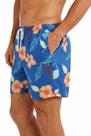 Short Saldo Estampado Limpa Loja Verão Praia Tactel Promoção Cor:AzulTamanho:M