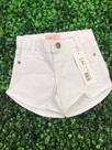 Short Sarja Infantil Femenino Branco TAM 3 Short Sarja Infantil Femenino Branco TAM 3