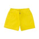 Short Sarja Infantil Menina Básico Amarelo - Pugg Short Sarja Infantil Menina Básico Amarelo - Pugg
