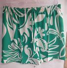 Short Verão Verde Floral tamanho P