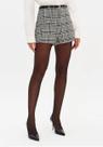 Short xadrez com cinto lança perfume -