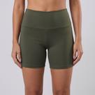 Shortinho Feminino Academia Poliéster Combat Dry Fit Patra Cor:Verde MontanaTamanho:G