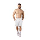 Shorts 2 em 1 Masculino Fitness Compressão Corrida Treino Academia Secagem Rápida