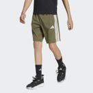 Shorts Adidas 3 Stripes 3S-ES Juvenil Verde Oliva