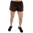 Shorts Area Grace Fitness Preto e Marrom - Feminino
