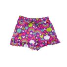 Shorts Bermuda Infantil Menina Saída Praia Malha Proteção Uv Shorts Bermuda Infantil Menina Saída Praia Malha Proteção Uv