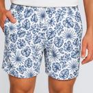 Shorts Bermuda Ogochi Boxer Curta Casual Bolso Faca Estampada Shorts Bermuda Ogochi Boxer Curta Casual Bolso Faca Estampada