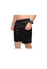 Shorts Boxer Acostamento Liso Preto