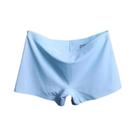 Shorts Boxer Femininos De Verão Em Seda Gelada Respirável De Algodão, Cor Sólida, Modelo Quatro
