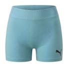 Shorts Boxer Puma Feminino Sem Costura Poliamida - Azul Shorts Boxer Puma Feminino Sem Costura Poliamida - Azul
