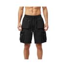 Shorts cargo masculinos de boa qualidade, shorts de praia de verão, calças plus size