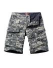Shorts Cargo Match Masculinos Camo Blue Digital Camo Tamanho 42