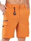 Shorts cargo NORTHYARD Lightweight Quick Dry para homens, laranja