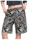 Shorts cargo WDIRARA Camo Streetwear, cintura elástica, cinza Shorts cargo WDIRARA Camo Streetwear, cintura elástica, cinza
