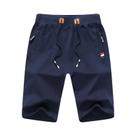Shorts Casuais Masculinos De Verão Respiráveis Em Cores Sólidas Para Fitness E Moda