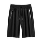 Shorts Casuais Masculinos plus Size 6XL 7XL De Seda Gelada Elástica De Secagem Rápida Para Academia