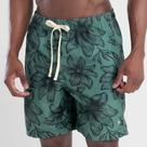 Shorts casual estampado floral plus size