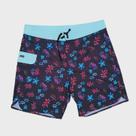 Shorts Child Bloomy Preto Floral