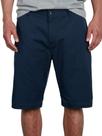 Shorts chino Volcom Vmonty Stretch para homens, azul marinho escuro, tamanho 34