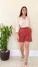 Shorts Com Amarração - Cor Rosa