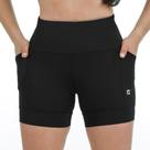 Shorts Compressão com Bolsos Ciclico Infinity Preto